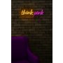 WALLXPERT Dekorativna rasveta Think Pink Yellow - slika 3