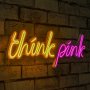 WALLXPERT Dekorativna rasveta Think Pink Yellow - slika 2