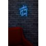 WALLXPERT Dekorativna rasveta Wake Pray Slay Blue - slika 3