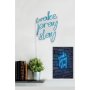 WALLXPERT Dekorativna rasveta Wake Pray Slay Blue - slika 4