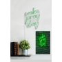 WALLXPERT Dekorativna rasveta Wake Pray Slay Green - slika 4