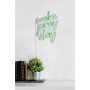 WALLXPERT Dekorativna rasveta Wake Pray Slay Green - slika 5