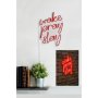 WALLXPERT Dekorativna rasveta Wake Pray Slay Red - slika 4