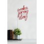 WALLXPERT Dekorativna rasveta Wake Pray Slay Red - slika 5