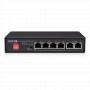 PROVISION POES-0472GC+2G 4-kanalni Gaiga PoE switch 60w + 2 uplink - slika 1