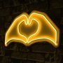 WALLXPERT Dekorativna rasveta Sweetheart Yellow - slika 2