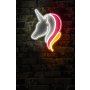 WALLXPERT Dekorativna rasveta Unicorn WhitePinkYellow - slika 3