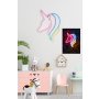 WALLXPERT Dekorativna rasveta Unicorn White Blue Yellow - slika 4