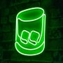 WALLXPERT Dekorativna rasveta Whiskey Old Fashioned Green - slika 2