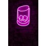 WALLXPERT Dekorativna rasveta Whiskey Old Fashioned Pink - slika 1