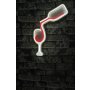 WALLXPERT Dekorativna rasveta Wine White Red - slika 3