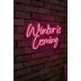 WALLXPERT Dekorativna rasveta Winter is Coming Pink - slika 1