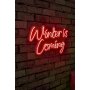 WALLXPERT Dekorativna rasveta Winter is Coming Red - slika 1