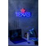 WALLXPERT Dekorativna rasveta Texas Lone Star Red - slika 2