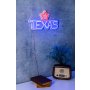 WALLXPERT Dekorativna rasveta Texas Lone Star Red - slika 3