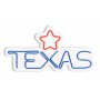 WALLXPERT Dekorativna rasveta Texas Lone Star Red - slika 5