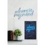 WALLXPERT Dekorativna rasveta Where Is My Mind Blue - slika 3