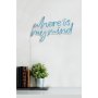 WALLXPERT Dekorativna rasveta Where Is My Mind Blue - slika 5