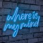 WALLXPERT Dekorativna rasveta Where Is My Mind Blue - slika 2