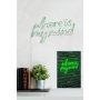 WALLXPERT Dekorativna rasveta Where Is My Mind Green - slika 3