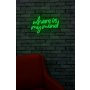 WALLXPERT Dekorativna rasveta Where Is My Mind Green - slika 4
