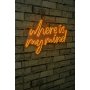 WALLXPERT Dekorativna rasveta Where Is My Mind Yellow - slika 1