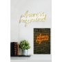 WALLXPERT Dekorativna rasveta Where Is My Mind Yellow - slika 3