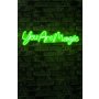 WALLXPERT Dekorativna rasveta You are Magic Green - slika 3