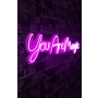 WALLXPERT Dekorativna rasveta You are Magic Pink - slika 1