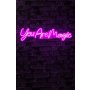 WALLXPERT Dekorativna rasveta You are Magic Pink - slika 3