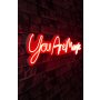 WALLXPERT Dekorativna rasveta You are Magic Red - slika 1