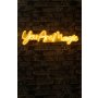 WALLXPERT Dekorativna rasveta You are Magic Yellow - slika 3