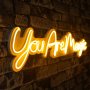 WALLXPERT Dekorativna rasveta You are Magic Yellow - slika 2