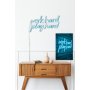 WALLXPERT Dekorativna rasveta Work Hard Play Hard Blue - slika 3