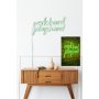 WALLXPERT Dekorativna rasveta Work Hard Play Hard Green - slika 3