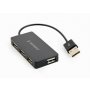 GEMBIRD (UHB-U2P4-04) USB hub 4-portni 2.0 crni - slika 1