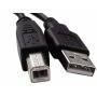 Xwave USB kabl za štampače/USB 2.0 (tip A - muški) - USB 2.0 (tip B) /dužina 1.8m/crna/poli bag - slika 1
