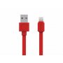 ALLOCACOC (10451RD/LGHTBC) kabl za punjač USB A (muški) na lightning (muški) 1.5m crveni - slika 1