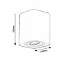 RABALUX Kobald 2050 GU10 42 W Spot - slika 2