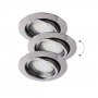 RABALUX Lite LED 1050 GU10 3x3W Ugradni spot - slika 1