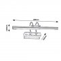 RABALUX Ludovic 1496 LED 9 W Lampa za slike - slika 2