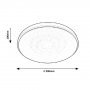 RABALUX Bruce 2117 LED 40 W Plafonjera - slika 3