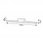 RABALUX Evan 2166 LED 12 W Zidna lampa - slika 3