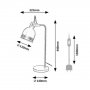 RABALUX 2240 Flint Stona lampa - slika 2