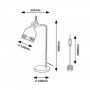 RABALUX 2241 Flint Stona lampa - slika 2