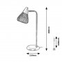 RABALUX 3181 Fanny Stona lampa - slika 2