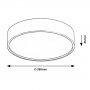 RABALUX Larcia 75010 LED 18 W Plafonjera - slika 2