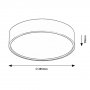 RABALUX Larcia 75011 LED 19 W Plafonjera - slika 2