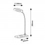 RABALUX HARDIN 74014 Stona lampa - slika 3