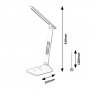 RABALUX DESHAL 74015 Stona lampa - slika 3